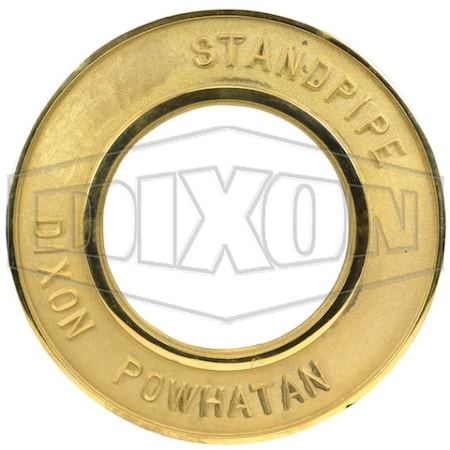 Dixon The Right Connection 24-209 Round Identification Plate, 4 x 9-1/4 in Nominal, Pipe x OD End Style, C REP400SP-P